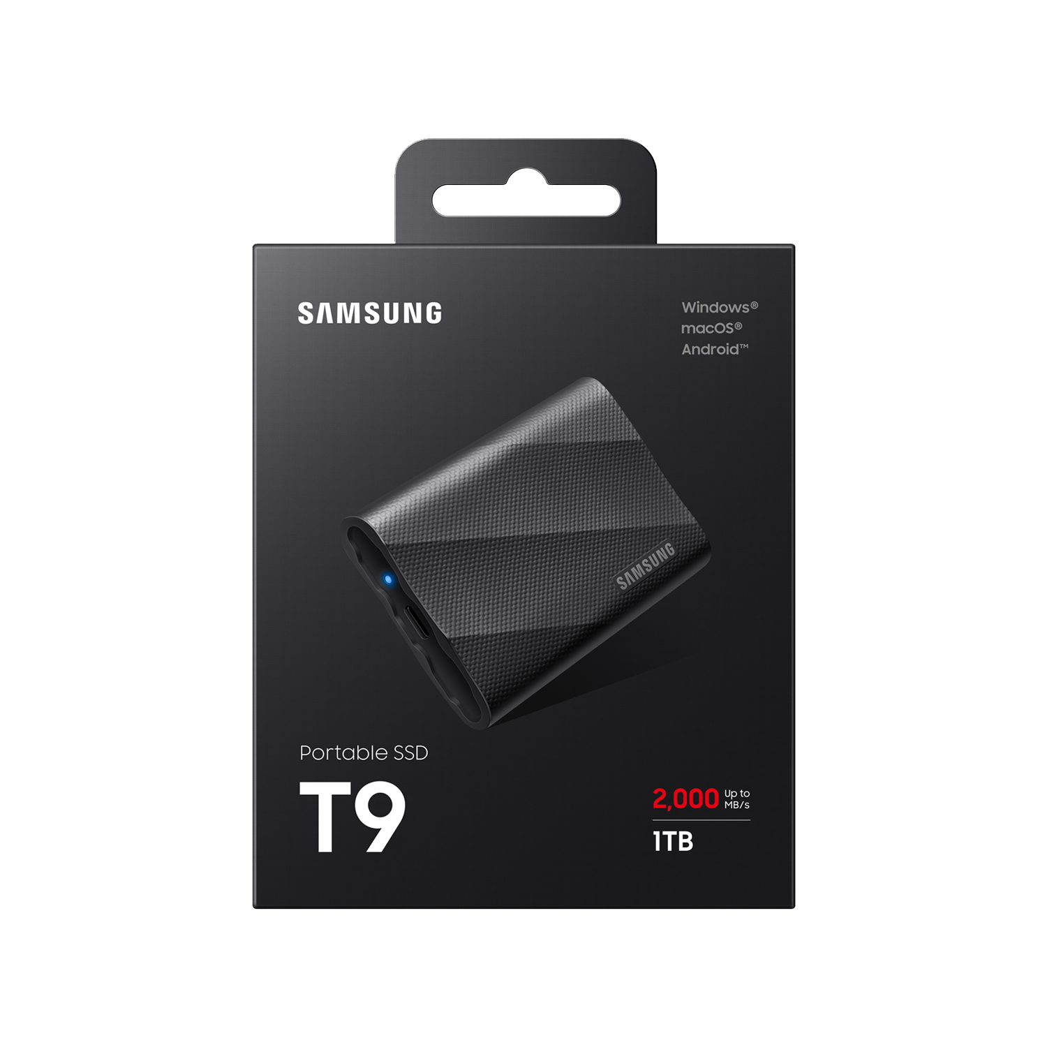 هارد اکسترنال Samsung SSD T9 - محصول تحت گارانتی فرهان تل